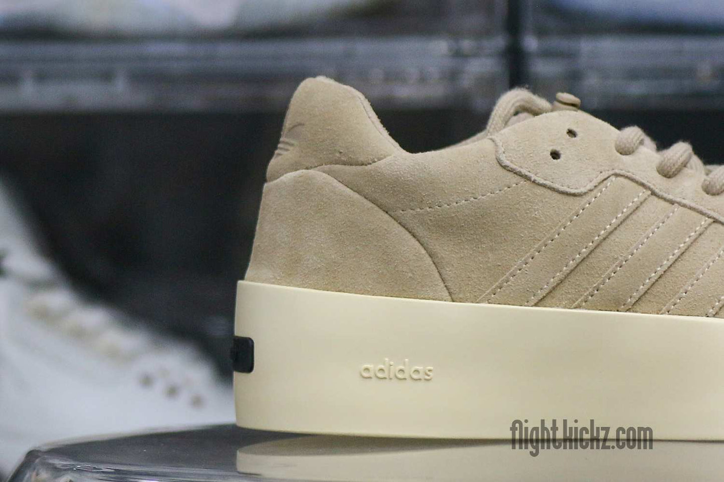 Fear of God x adidas Rivalry Low 86 Brown