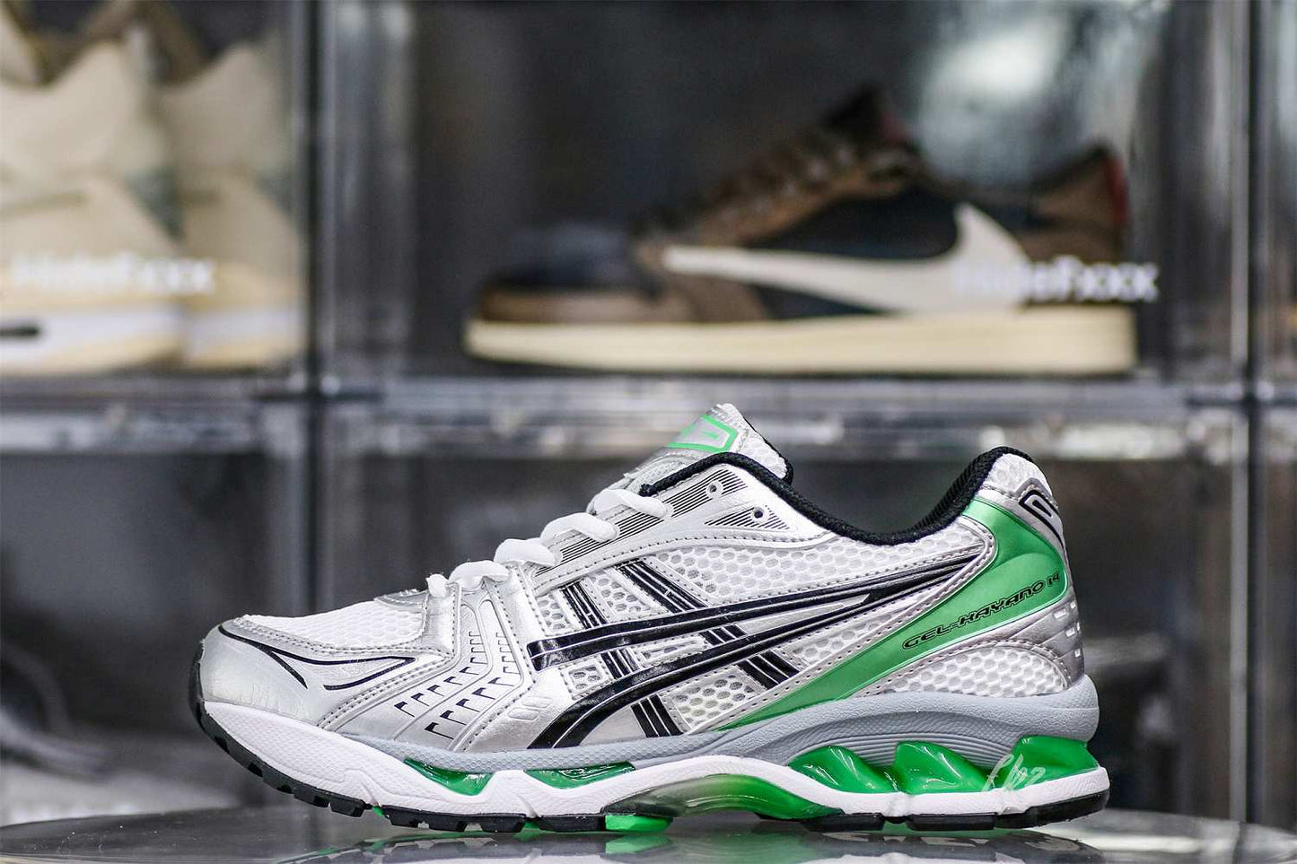 Gel Kayano 14 White Malachite Green