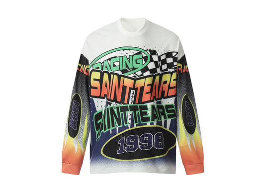 Saint Mich@el Tears Full Print 1998 Long Sleeve