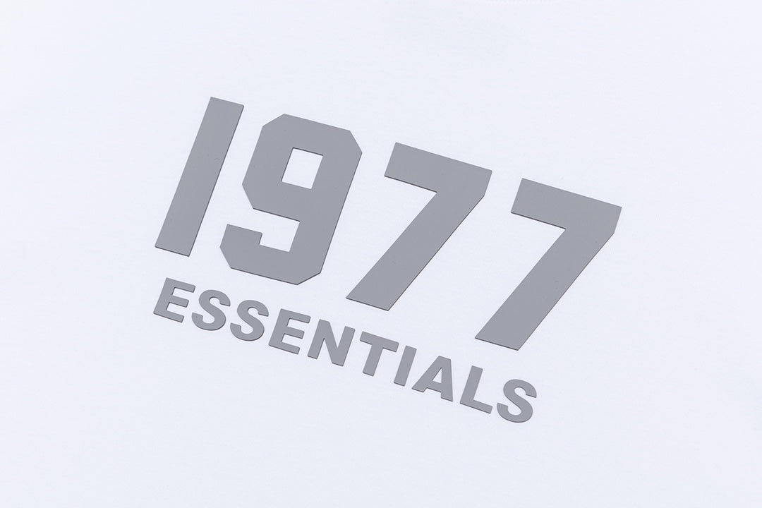 Fear of god 1977 flocking print long-sleeved Tee