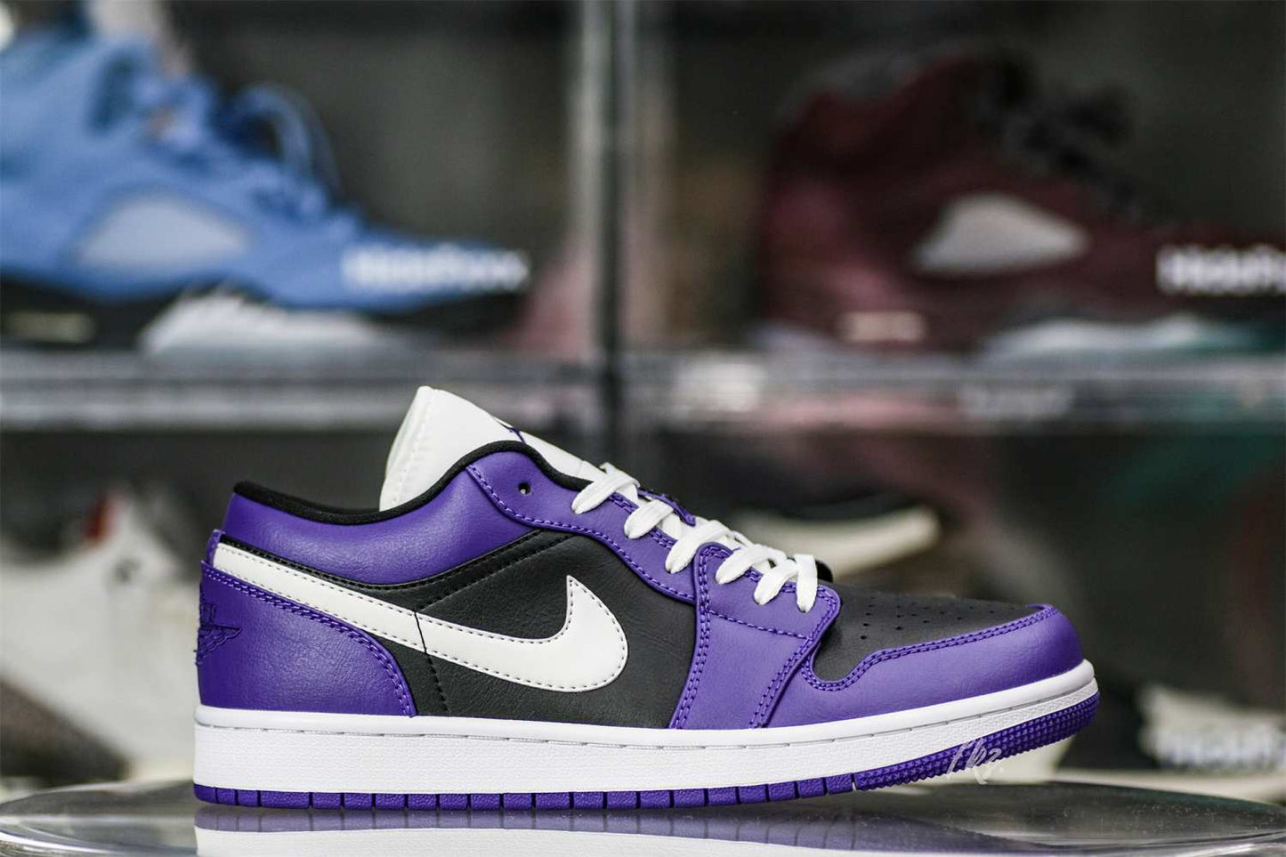 Air Jordan 1 Low Retro Court Purple Black 2020