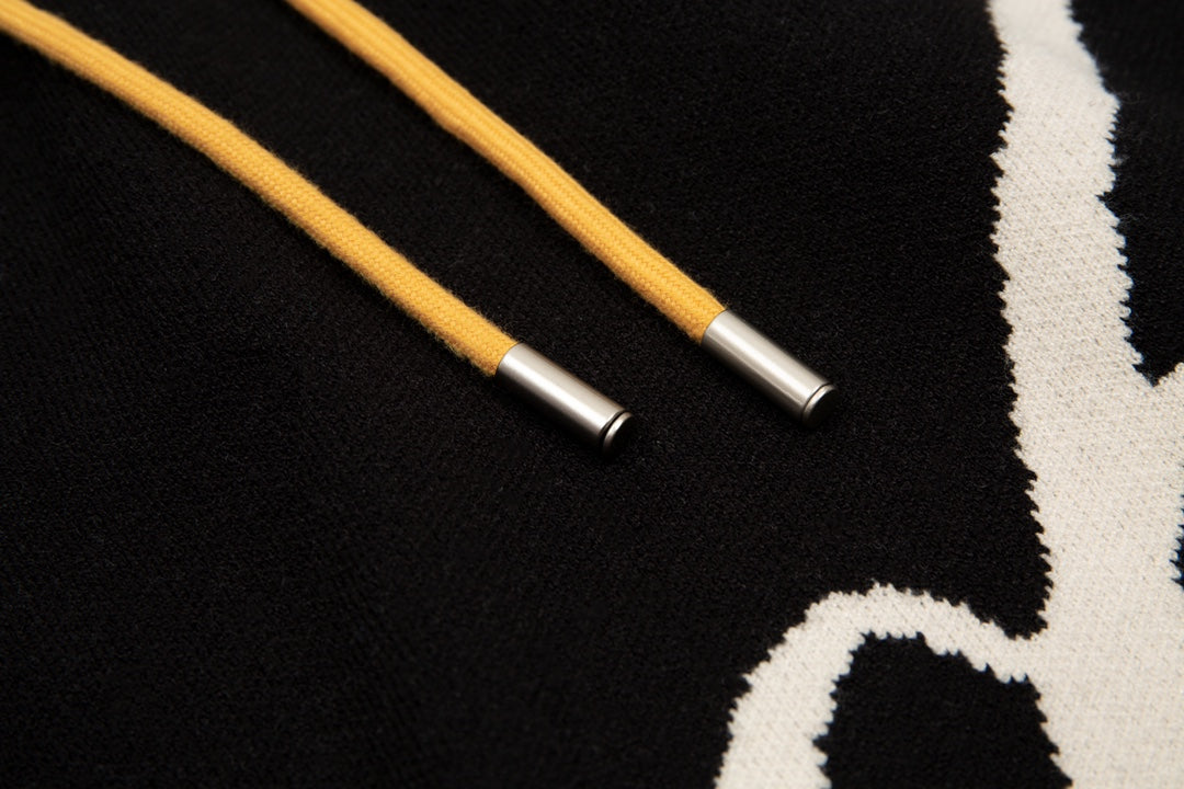 Rhud3 2023ss mens and womens knitted jacquard alphabet shorts