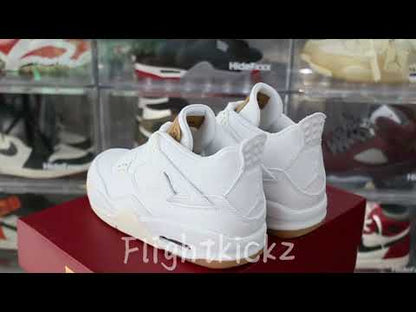 Air Jordan 4 Retro Levis White (Levis Tag)