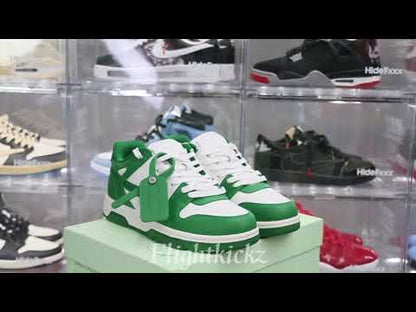 Off-White Green and White Out Of Office Sneaker