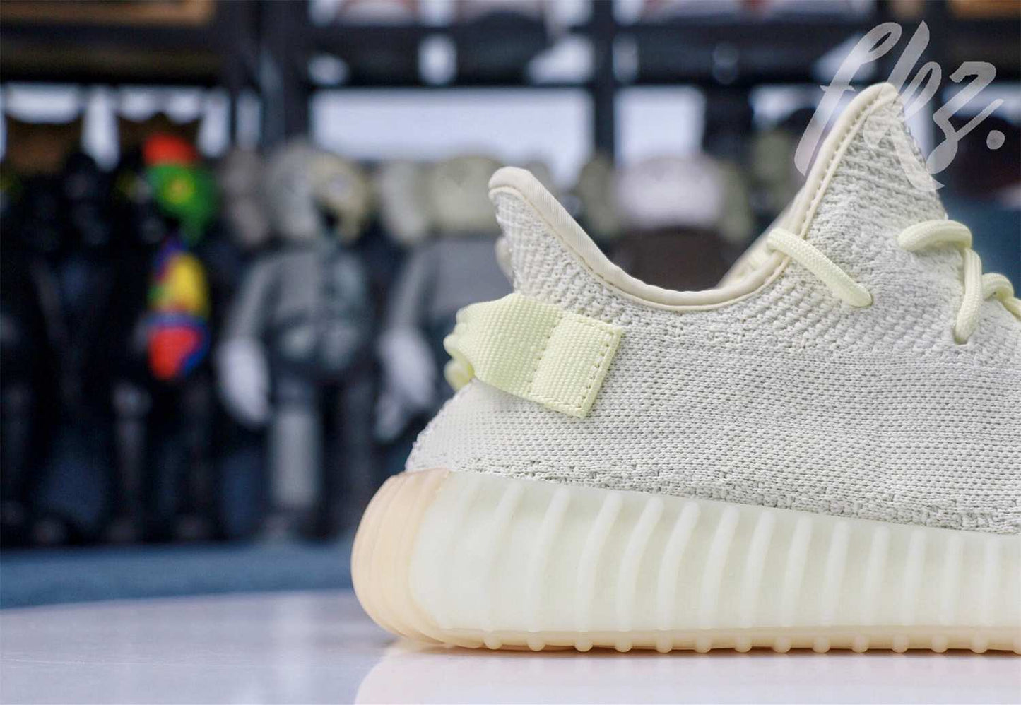 2018 Yeezy 350 V2 Butter/Icy Yellow 锛圠n5 A1)
