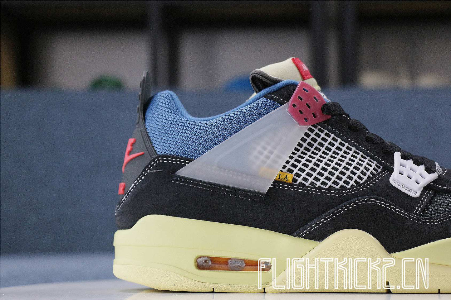 UNION LA x Air Jordan 4 Off-Noir 2020 (LN5 A1 Batch)