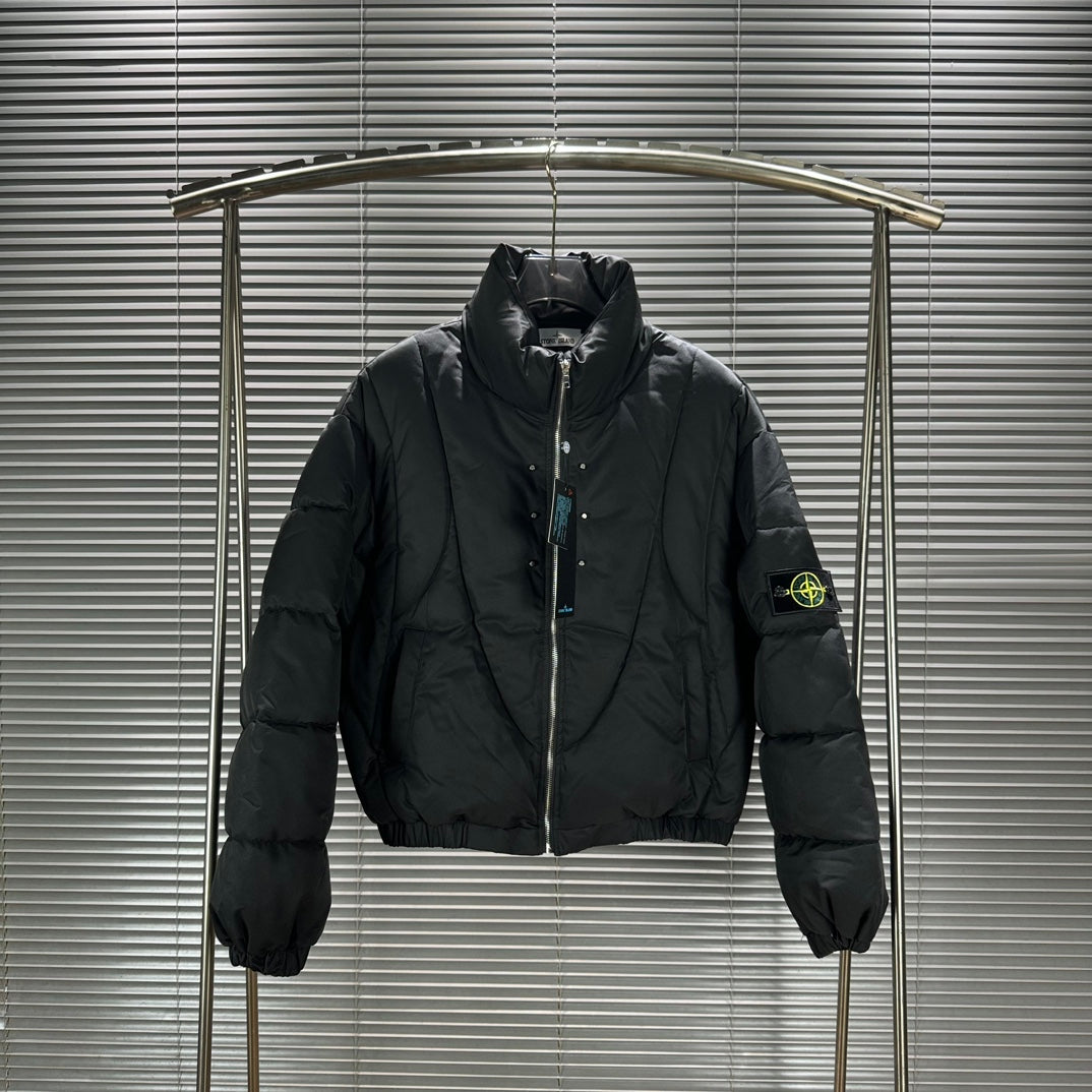 Stone 1sland Studded Cotton Jacket