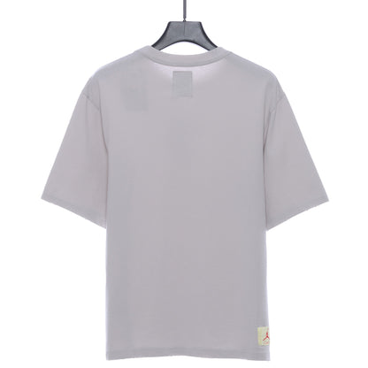 Aj UNION character letter print short sleeve