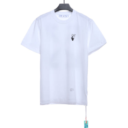 OW Caravaggio black and white religious short sleeves 2QFLYNAO